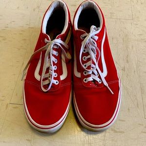 Size 12 Red Vans